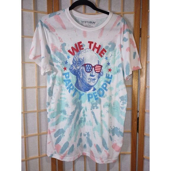 Fifth Sun Lg We the Party People Tee - Picture 2 of 16